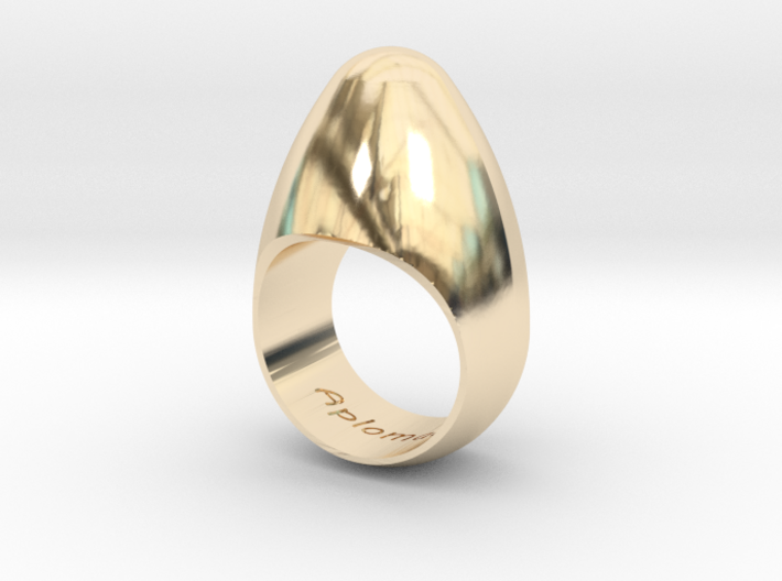 Egg Ring Size 10 3d printed