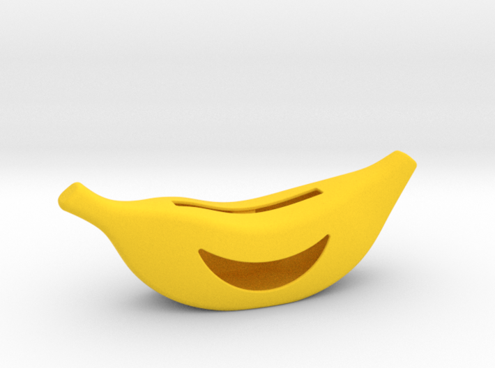 Banana cradle for iPhone 5s 3d printed 