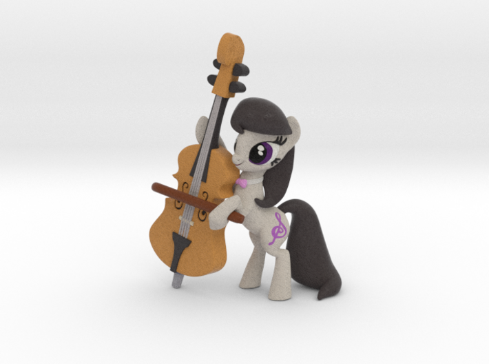 Octavia Melody with Cello 3d printed 