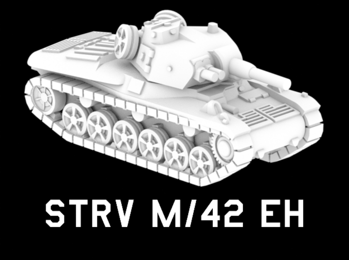 Strv m/42 EH 3d printed