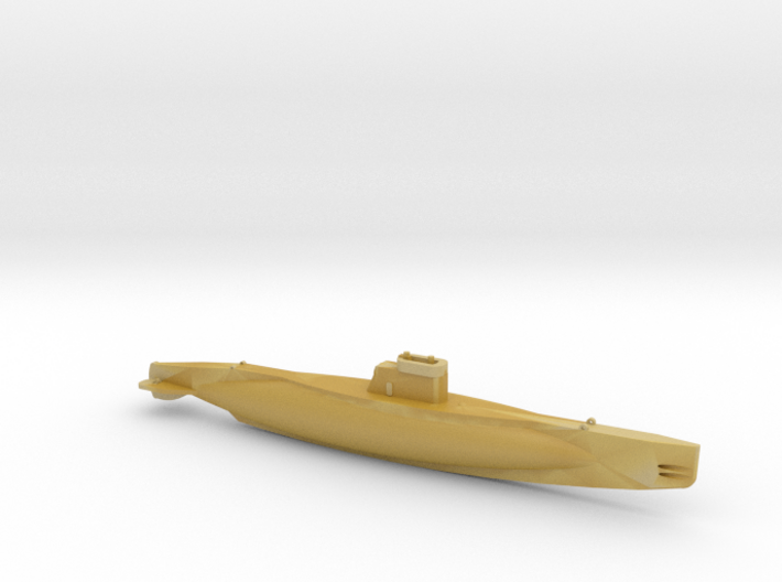 1/700 Scale Norwegian B-Class Submarine 3d printed