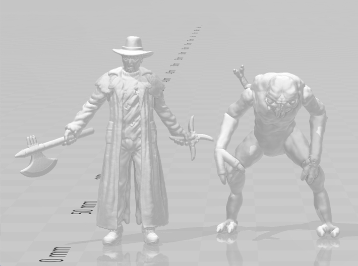 Jeepers Creepers miniature model fantasy games DnD 3d printed 