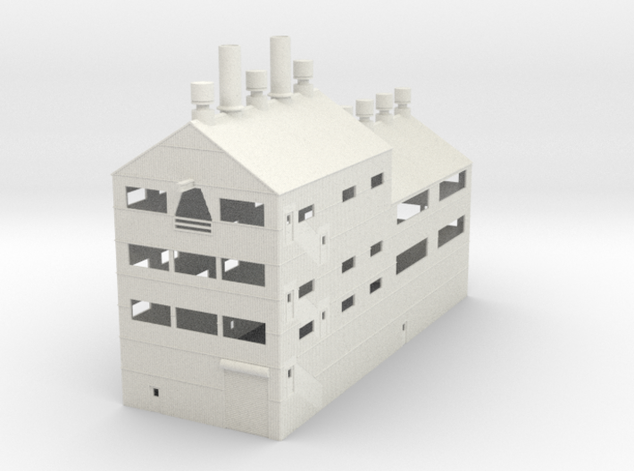 Steel Mill Blower House 3d printed
