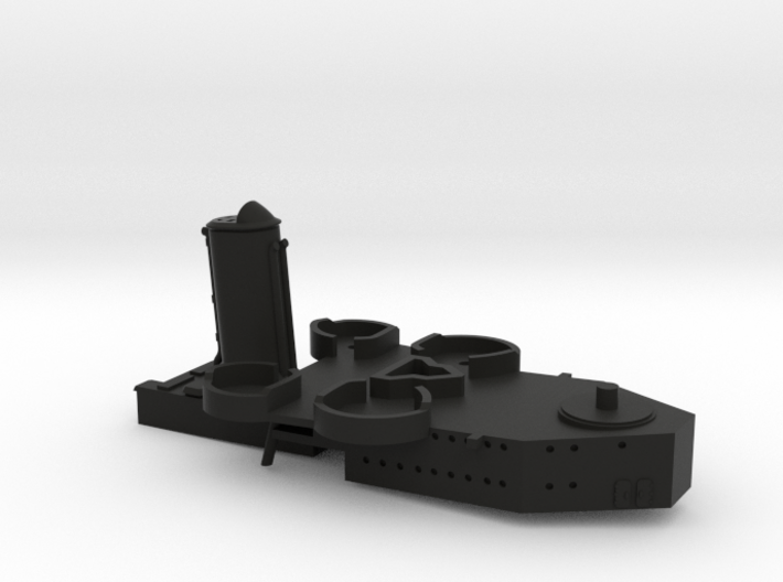 1/700 USS Pensacola (1942) Forward Superstructure 3d printed