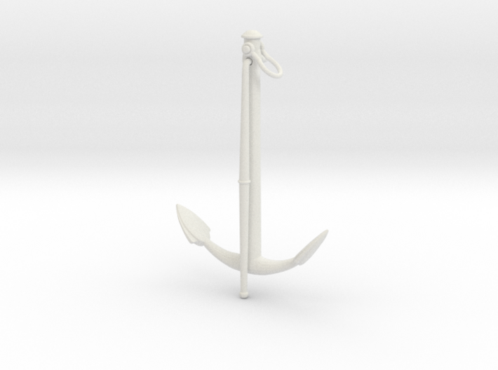 1/20 IJN Admiralty Pattern Anchor 3d printed