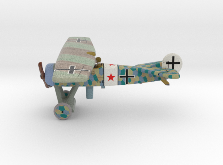 Jasta 36 Fokker E.V (full color) 3d printed