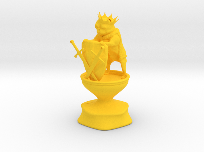 Dogs of War - Pug, King of Personality 3d printed