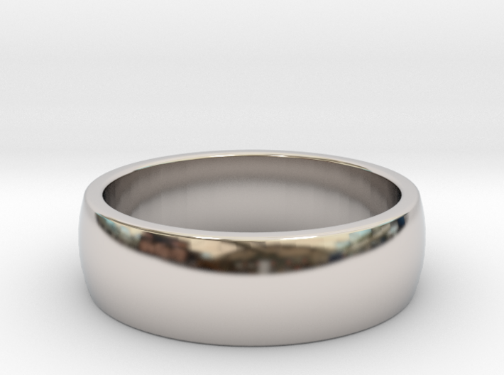 Classic ring 6mm All sizes, Multisize 3d printed