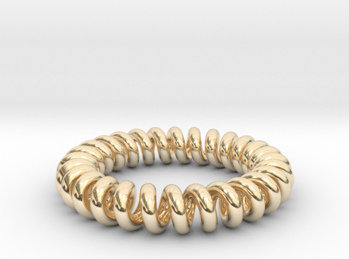 Helical Ring All Sizes, Multisize 3d printed