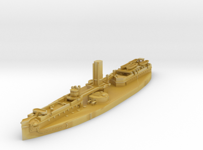 1/1250 Colossus Class Ironclad (1882) 3d printed