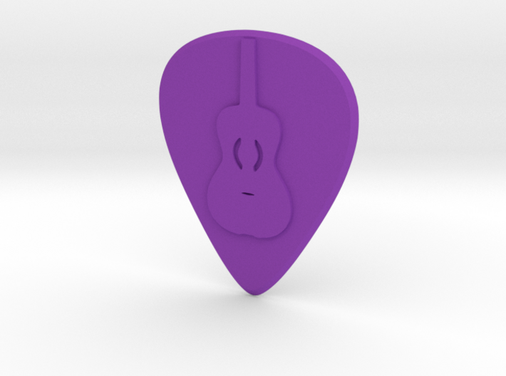 guitar pick_guitar 3d printed