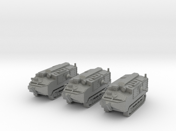1/200 Schneider CA-1 tanks 3d printed