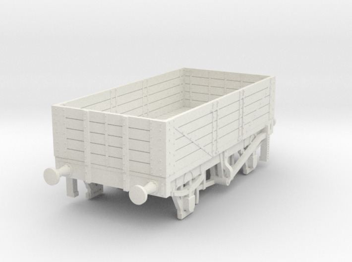 o-87-met-railway-high-sided-open-goods-wagon-2 3d printed