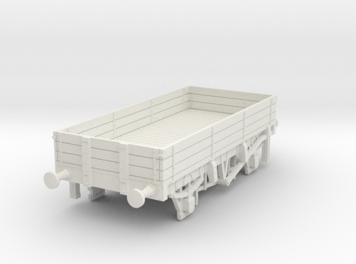 o-76-met-railway-low-sided-open-goods-wagon-1 3d printed