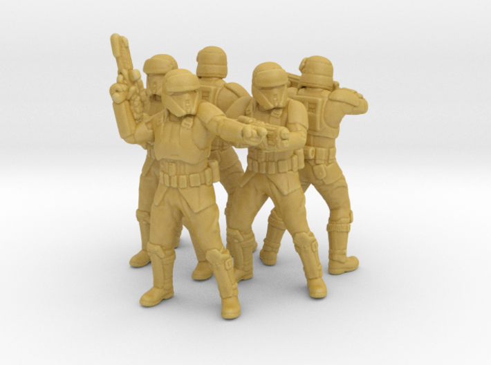 SW Shoretroopers set 1/72 miniature models games 3d printed
