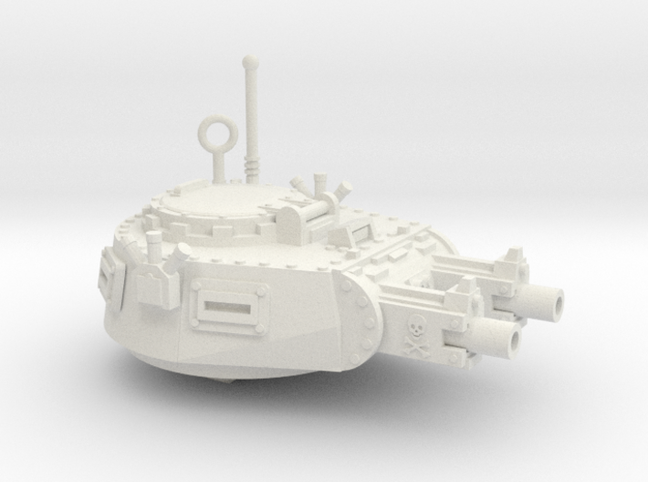 28mm Kimera Panzer turret - choose gun 3d printed 