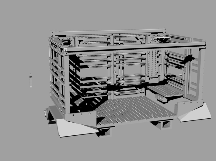 M1245 SOCOM M-ATV cargo walls - 1/48 scale 3d printed 