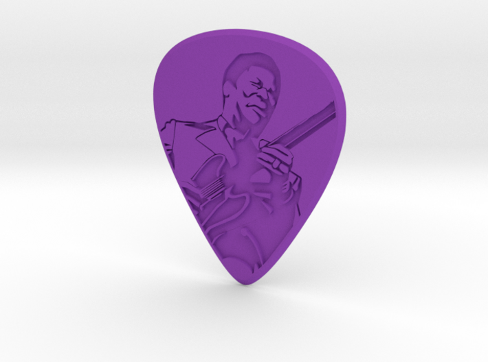 Guitar Pick_BB 3d printed