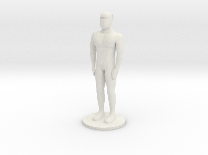 Humanoid Robot Gort Likeness 8.5 inch 3d printed