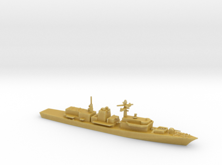 1/1250 Scale HMS Type 23 Frigate 3d printed