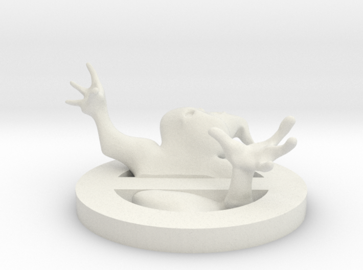 Ghostbusters Emblem in 3D 3d printed