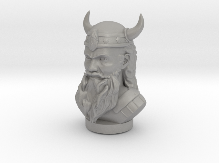 Viking Bust 3d printed