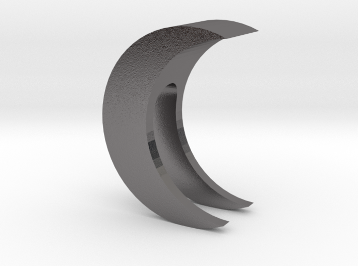 Crescent Moon Webcam Privacy Shade / Cover / Charm 3d printed