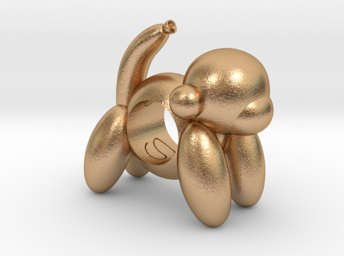 Monkey Charm Balloon Style 3d printed