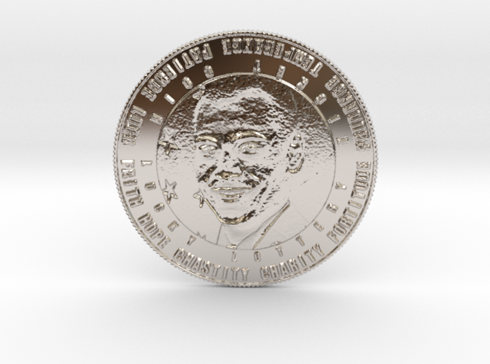 Personalized Coin of GRMIII 3d printed