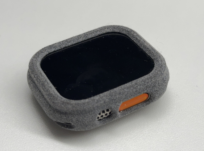 Protection cover Apple Watch Ultra V1 3d printed Natural TPU (MJF)