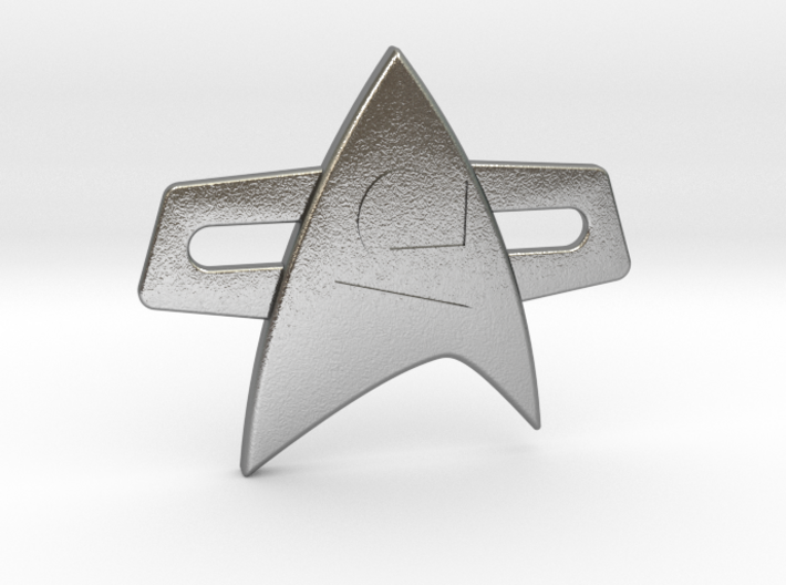 Star trek comm Engineer badge late 24th Century 3d printed