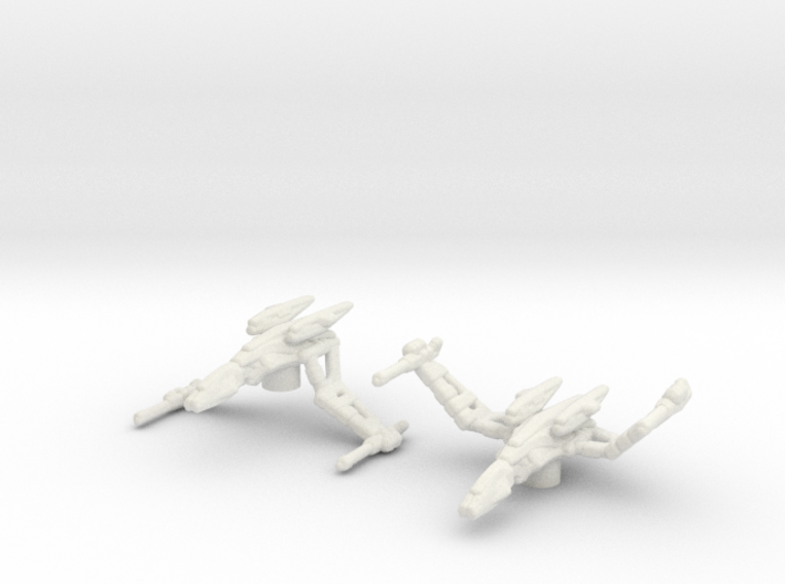 Klingon HoH'SuS Class (STO) 1/15000 Attack Wing x2 3d printed