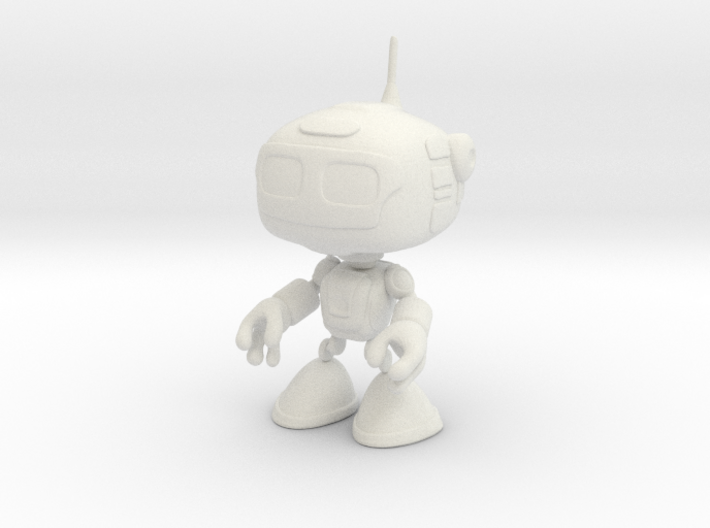 Cute Robot 3d printed