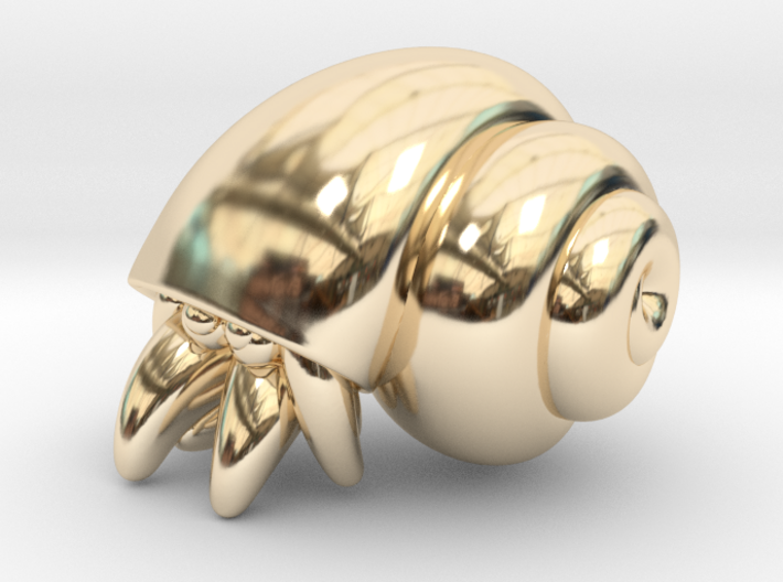 Scuttles the Hermit Crab 3d printed