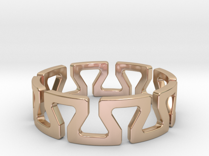 Amazonas Ring all sizes, multisize 3d printed