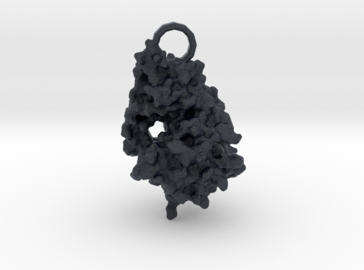 PKC Necklace - Large - 43.5mm Tall W/ Ring 3d printed