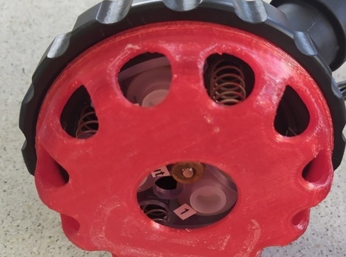 Head Protector for the KISS Sidewinder Rebreather 3d printed 