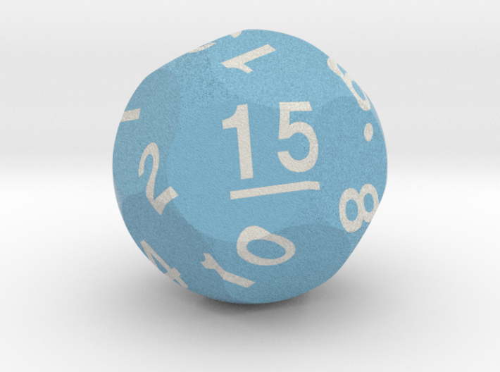 d15 Optimal Packing Sphere Dice 3d printed