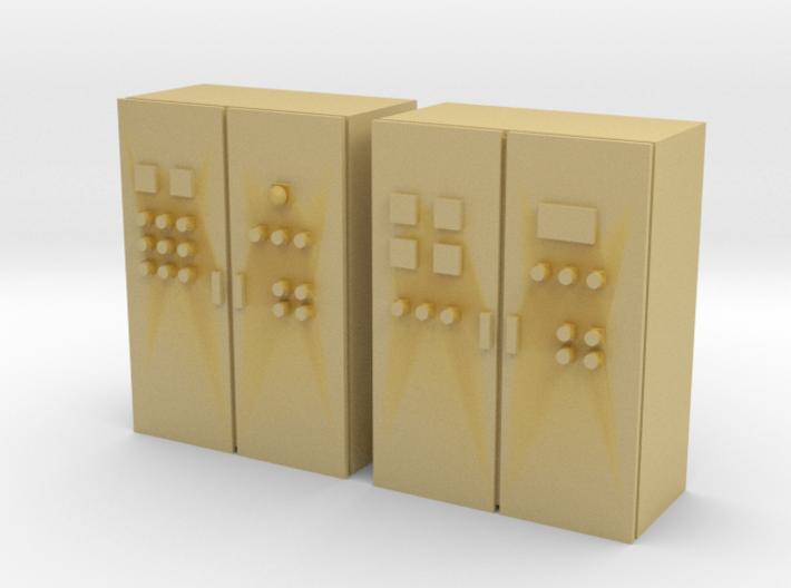 1:100 Control Cabinet 3d printed