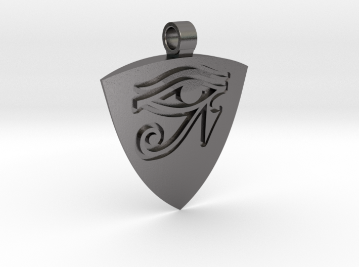 Eye Of Horus / Eye Of Ra Guitar Pick Pendant 3d printed