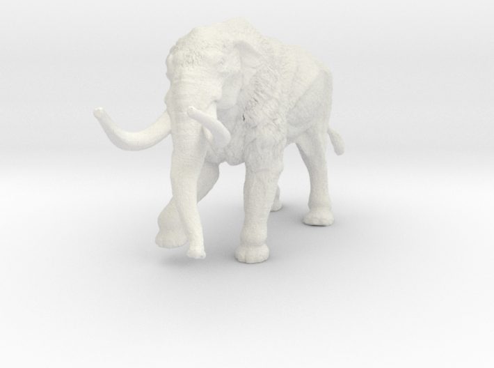 Woolly Mammoth Elephant 3d printed