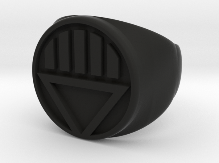 Black Ring, type A2 3d printed