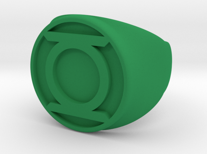 Green Ring, type A2 3d printed