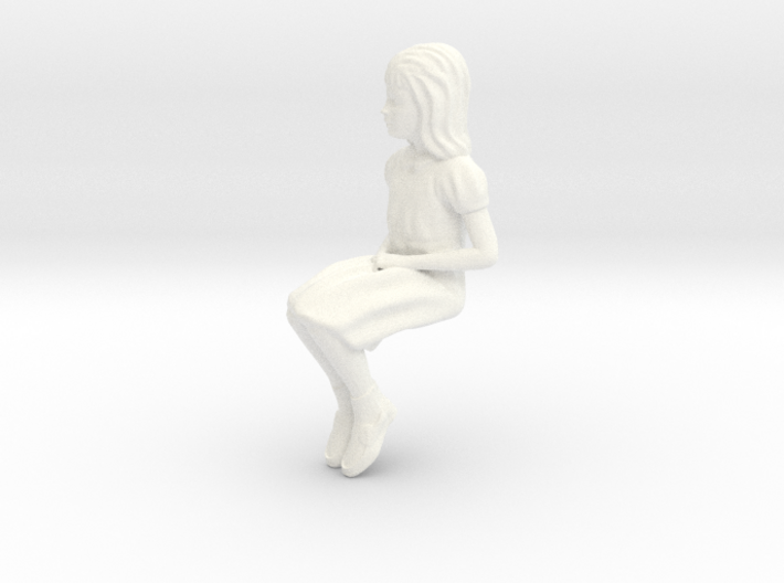 Romper Room - Girl 3 Sitting 3d printed