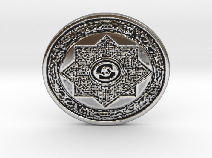 The Divine Wealth Coin 3d printed