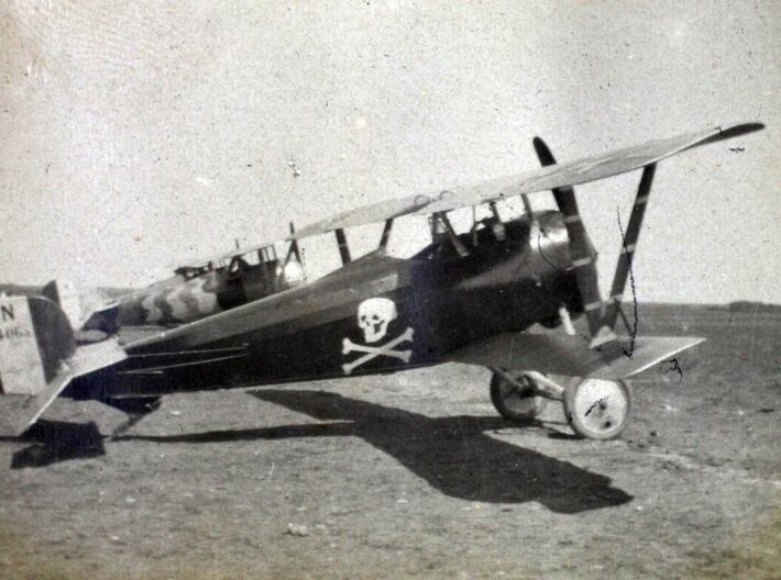 Nameplate Nieuport 24 3d printed Nieuport 24.