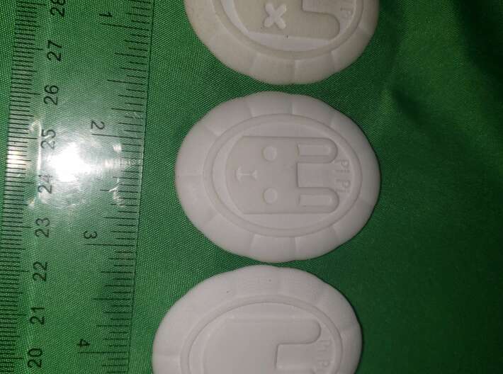 Bunny Bola 3d printed Picture of the prototypes, retail version does not have Pipi on them