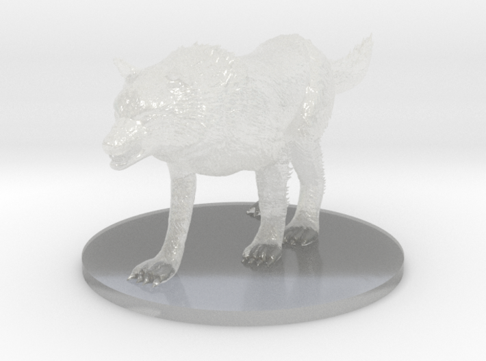 Dire Wolf Updated 3d printed