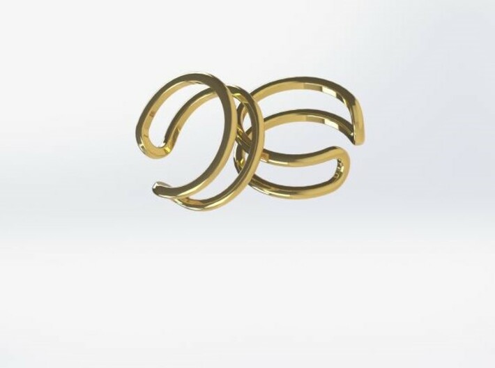 Seehrt Ring - Simplistc Set   3d printed 