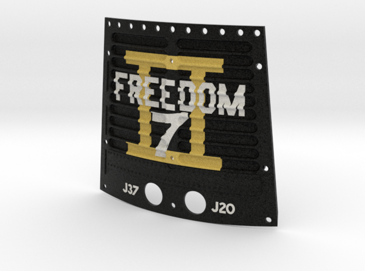 Mercury Panel Freedom 7-II 1:4 3d printed